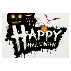 Happy Halloween Banner And Sign 6  X 4  by Jancukart