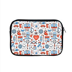 Medical Icons Square Seamless Pattern Apple Macbook Pro 15  Zipper Case by Jancukart