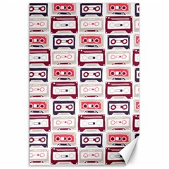 Cassettes Seamless Pattern Canvas 20  X 30 