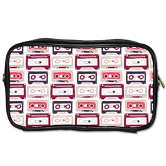 Cassettes Seamless Pattern Toiletries Bag (two Sides)