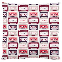 Cassettes Seamless Pattern Large Cushion Case (one Side)