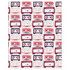 Cassettes Seamless Pattern Drawstring Bag (small)