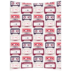 Cassettes Seamless Pattern Back Support Cushion