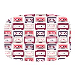 Cassettes Seamless Pattern Mini Square Pill Box