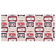 Cassettes Seamless Pattern Banner And Sign 8  X 4 