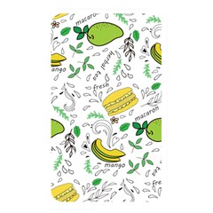 Hamburger With Fruits Seamless Pattern Memory Card Reader (rectangular)