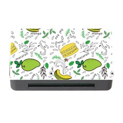 Hamburger With Fruits Seamless Pattern Memory Card Reader With Cf by Jancukart