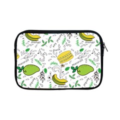 Hamburger With Fruits Seamless Pattern Apple Ipad Mini Zipper Cases by Jancukart