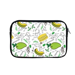 Hamburger With Fruits Seamless Pattern Apple Macbook Pro 13  Zipper Case