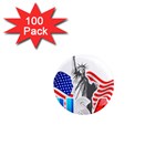 New York City Holiday United States Usa 1  Mini Magnets (100 pack)  Front