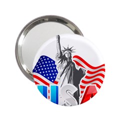 New York City Holiday United States Usa 2 25  Handbag Mirrors