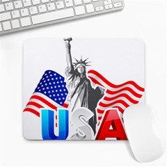 New York City Holiday United States Usa Large Mousepad