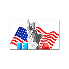 New York City Holiday United States Usa Sticker Rectangular (100 Pack) by Jancukart