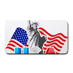 New York City Holiday United States Usa Medium Bar Mat