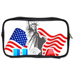 New York City Holiday United States Usa Toiletries Bag (two Sides)