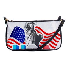 New York City Holiday United States Usa Shoulder Clutch Bag by Jancukart