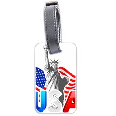 New York City Holiday United States Usa Luggage Tag (two Sides)