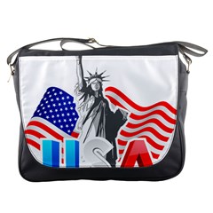 New York City Holiday United States Usa Messenger Bag by Jancukart