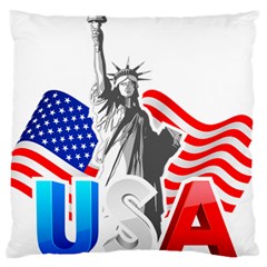 New York City Holiday United States Usa Large Cushion Case (one Side)