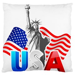 New York City Holiday United States Usa Standard Flano Cushion Case (two Sides) by Jancukart