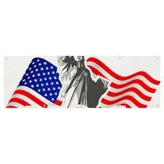 New York City Holiday United States Usa Banner And Sign 12  X 4  by Jancukart