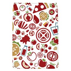 Pizza Seamless Pattern Background Removable Flap Cover (s)