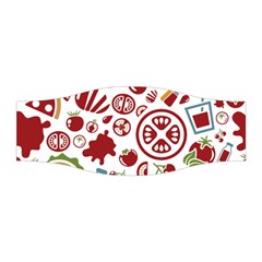 Pizza Seamless Pattern Background Stretchable Headband