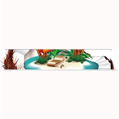 Coconut And Holiday Beach Food Small Bar Mat