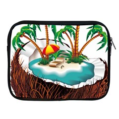 Coconut And Holiday Beach Food Apple Ipad 2/3/4 Zipper Cases