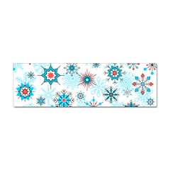 Beautifule Snowflake Decorative Pattern Seamless Sticker Bumper (100 Pack)