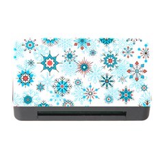 Beautifule Snowflake Decorative Pattern Seamless Memory Card Reader With Cf by Jancukart