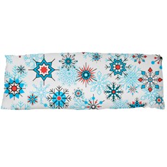 Beautifule Snowflake Decorative Pattern Seamless Body Pillow Case Dakimakura (two Sides)