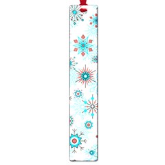 Beautifule Snowflake Decorative Pattern Seamless Large Book Marks