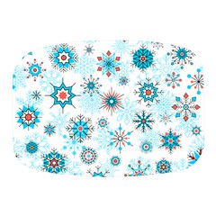 Beautifule Snowflake Decorative Pattern Seamless Mini Square Pill Box by Jancukart