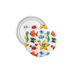 Fish Ocean Water Sea Life Seamless Background 1 75  Buttons