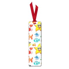 Fish Ocean Water Sea Life Seamless Background Small Book Marks