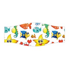 Fish Ocean Water Sea Life Seamless Background Stretchable Headband