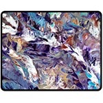 Abstract cross currents Fleece Blanket (Medium)  60 x50  Blanket Front