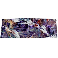 Abstract Cross Currents Body Pillow Case Dakimakura (two Sides) by kaleidomarblingart