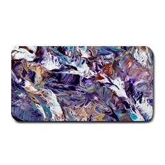 Abstract Cross Currents Medium Bar Mat by kaleidomarblingart