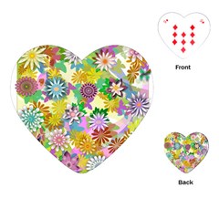 Illustration-pattern-abstract Playing Cards Single Design (heart)