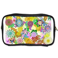 Illustration-pattern-abstract Toiletries Bag (one Side) by Pakrebo