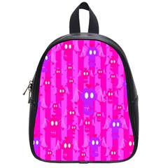 Pink Scull School Bag (small)