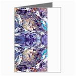 Amethyst repeats Greeting Card Left