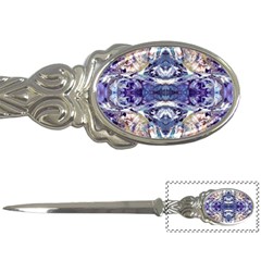 Amethyst Repeats Letter Opener by kaleidomarblingart