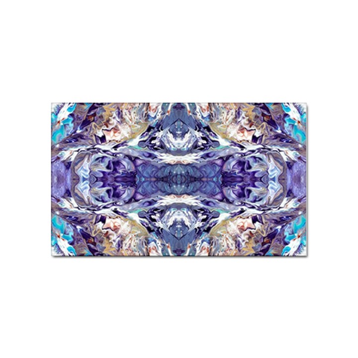 Amethyst repeats Sticker Rectangular (100 pack)