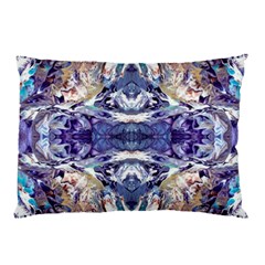 Amethyst Repeats Pillow Case (two Sides) by kaleidomarblingart