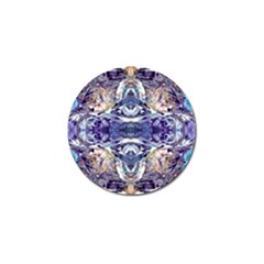 Amethyst Repeats Golf Ball Marker (4 Pack) by kaleidomarblingart