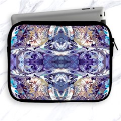 Amethyst Repeats Apple Ipad 2/3/4 Zipper Cases by kaleidomarblingart