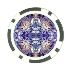 Amethyst Repeats Poker Chip Card Guard (10 Pack) by kaleidomarblingart